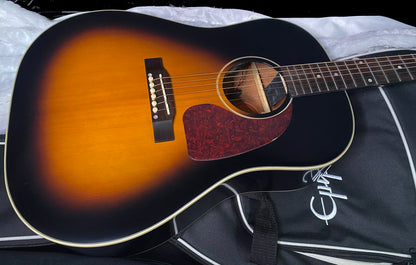 NEW! Epiphone Inspired by Gibson J-45 Standard Acoustic-Electric Guitar - Vintage Sunburst - Gig Bag - Authorized Dealer - G07327