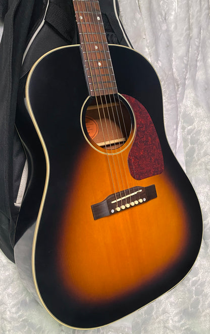 NEW! Epiphone Inspired by Gibson J-45 Standard Acoustic-Electric Guitar - Vintage Sunburst - Gig Bag - Authorized Dealer - G07327