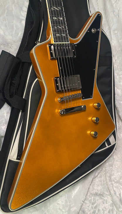 NEW! Epiphone Futura Explorer Custom - Firestorm Shift Finish - Deluxe Gig Bag - 9.2 lbs - Authorized Dealer - G07325