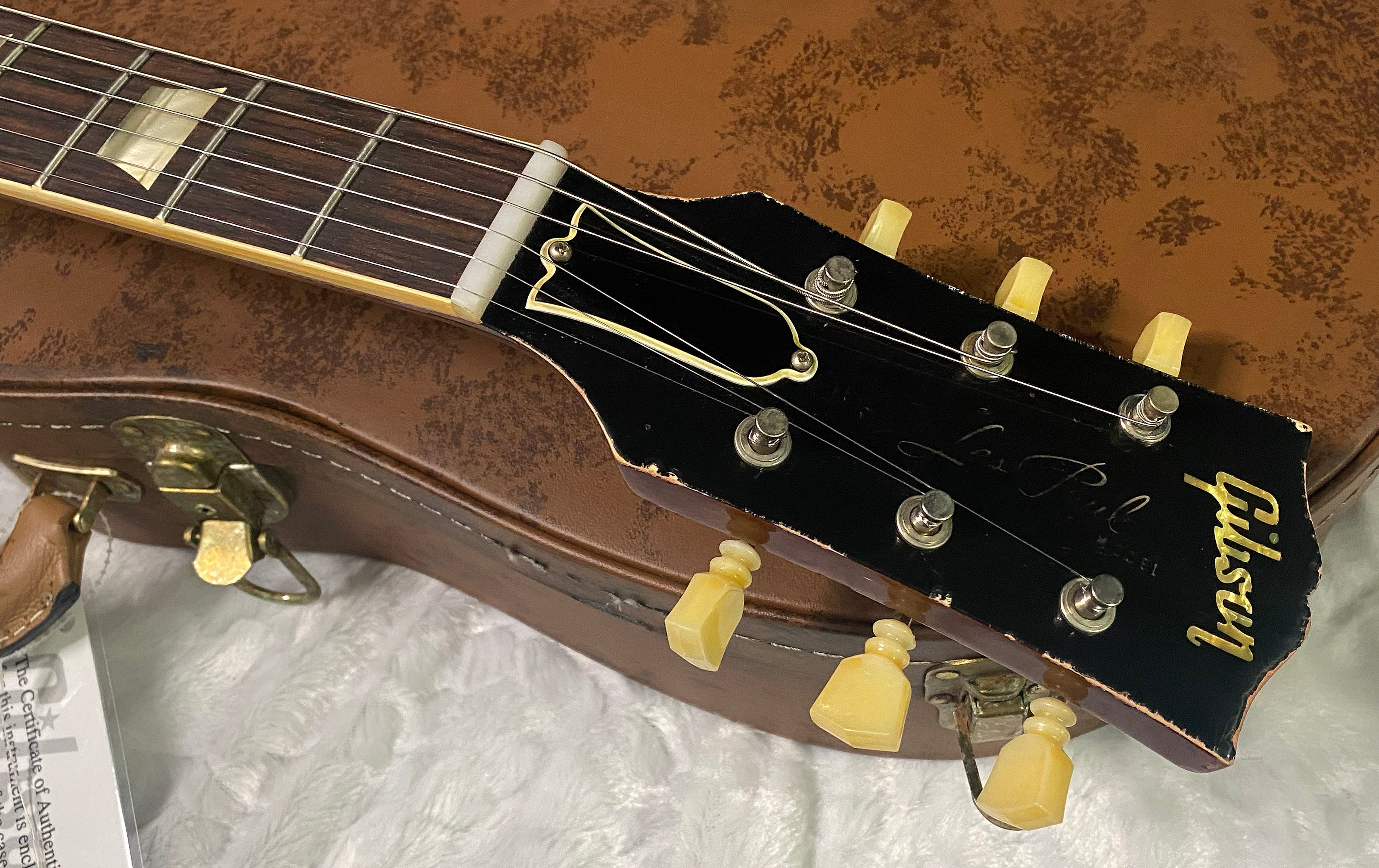 NEW! Gibson Custom 1960 Les Paul Standard Reissue - Tangerine Burst, Murphy Lab Heavy Aged - Only 8.1 lbs - Beautiful Curly Wild Flame Top - Authorized Dealer - G07434