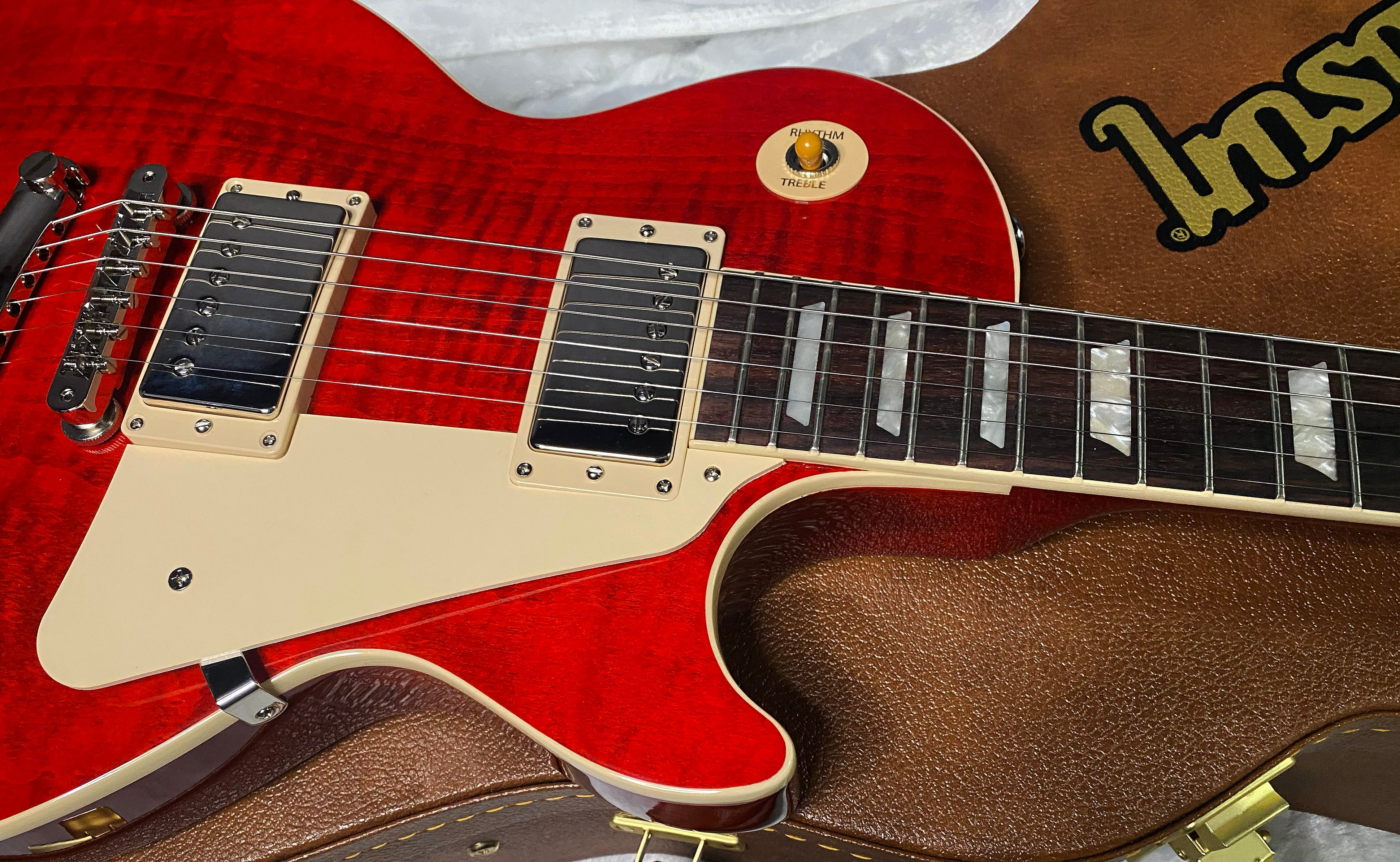 NEW ! Gibson Les Paul Standard '50s Sixties Cherry - Only 8.4 lbs - Amazing Flame Top - Authorized Dealer - G07436