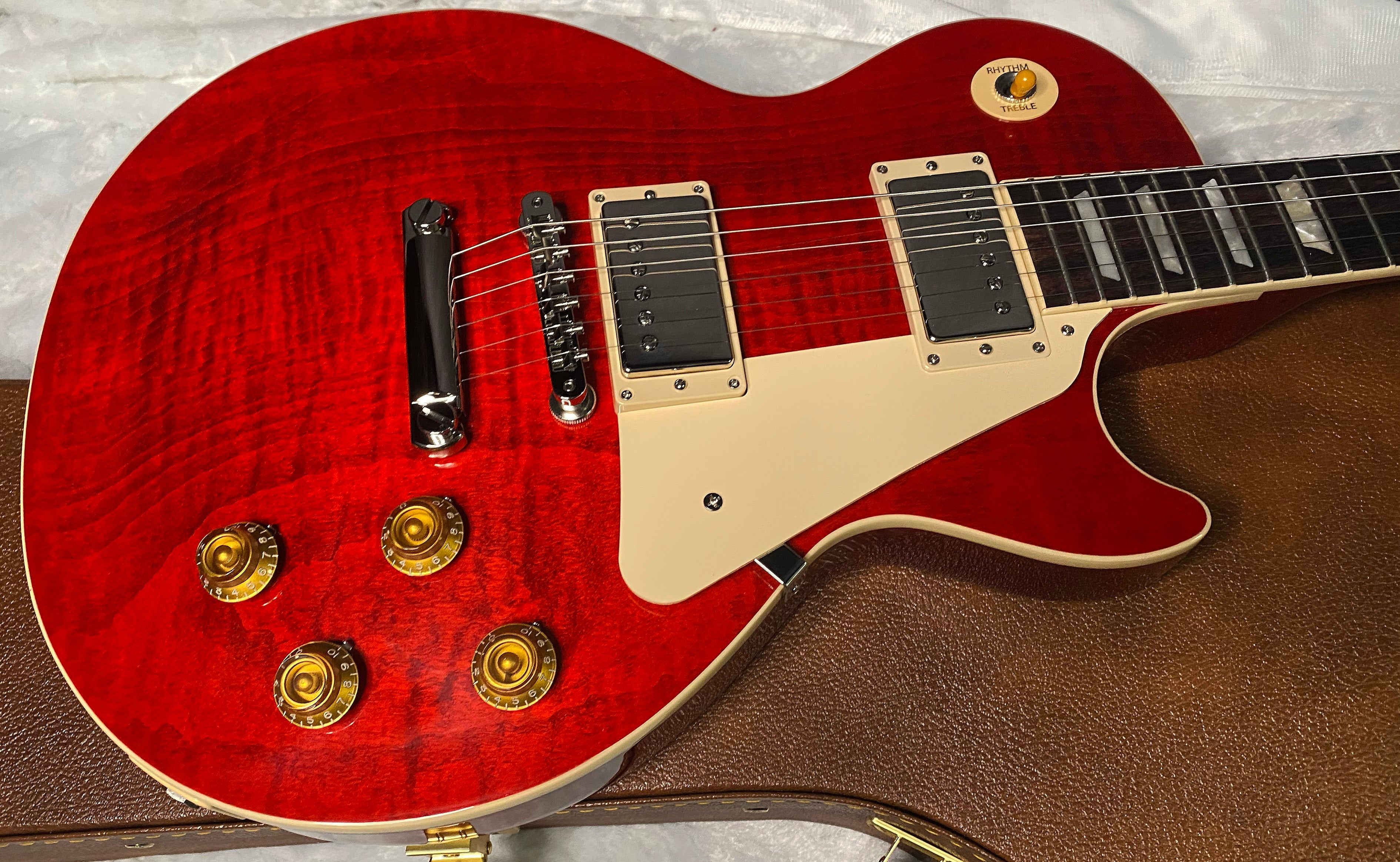 NEW ! Gibson Les Paul Standard '50s Sixties Cherry - Only 8.4 lbs - Amazing Flame Top - Authorized Dealer - G07436