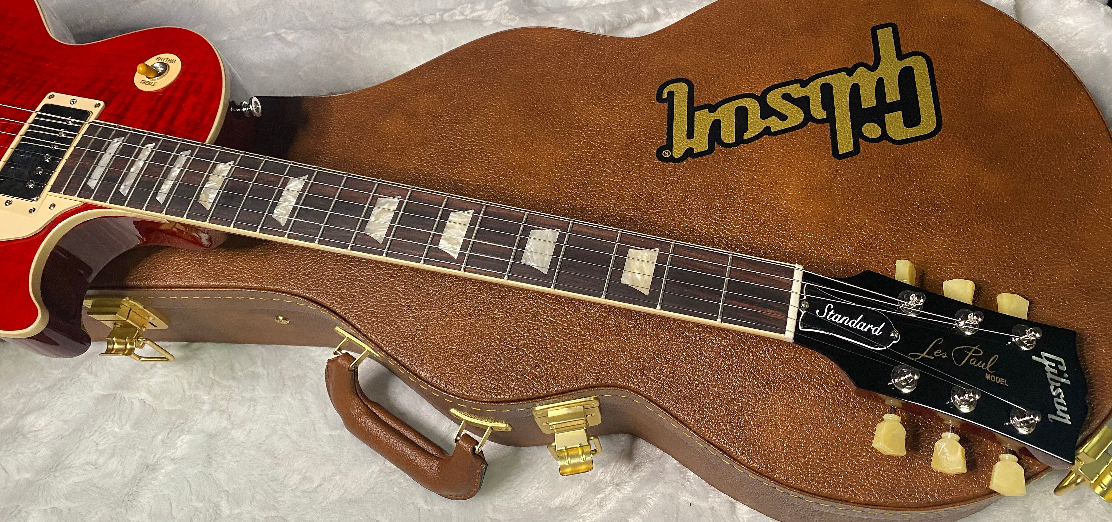 NEW ! Gibson Les Paul Standard '50s Sixties Cherry - Only 8.4 lbs - Amazing Flame Top - Authorized Dealer - G07436