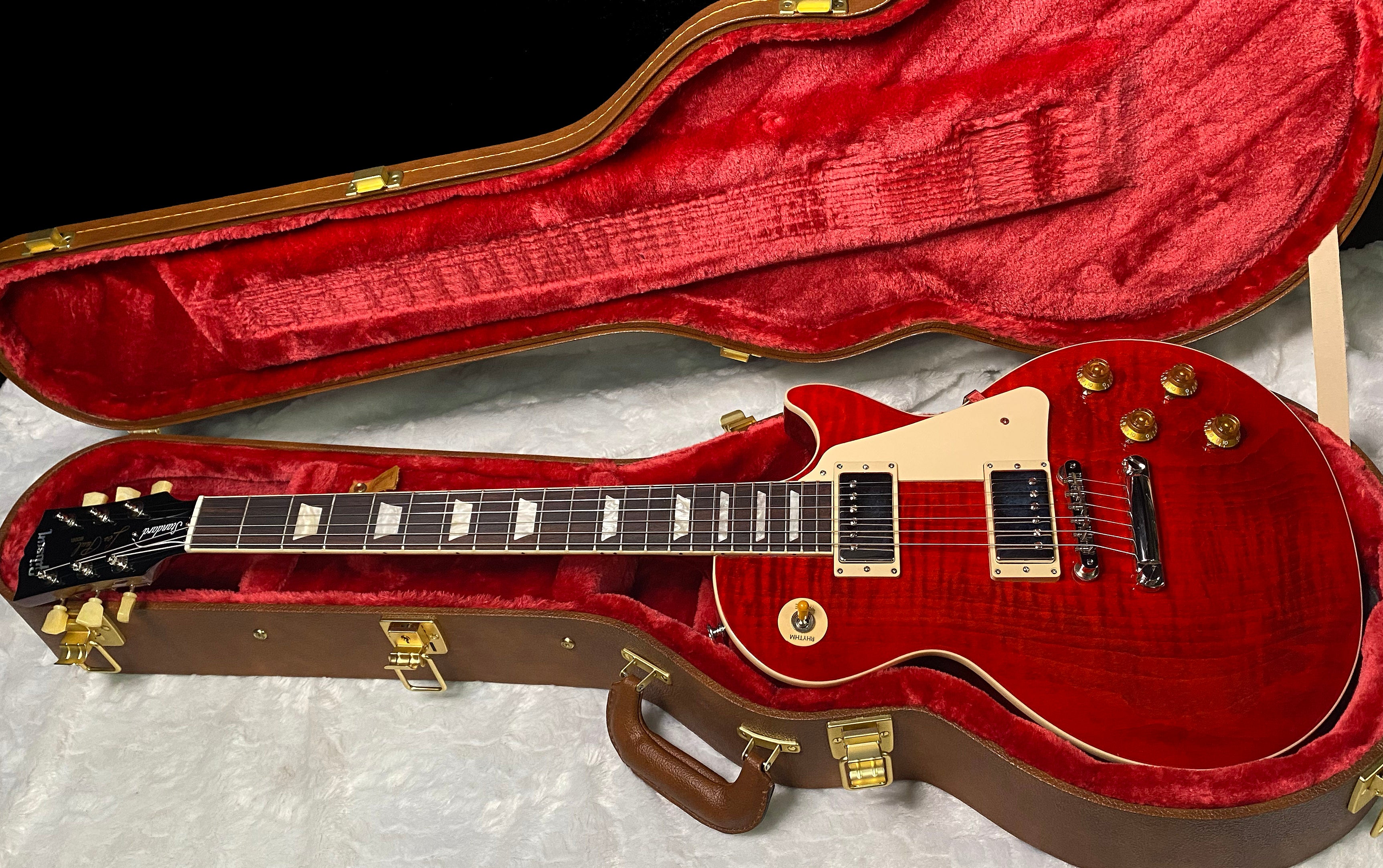 NEW ! Gibson Les Paul Standard '50s Sixties Cherry - Only 8.4 lbs - Amazing Flame Top - Authorized Dealer - G07436