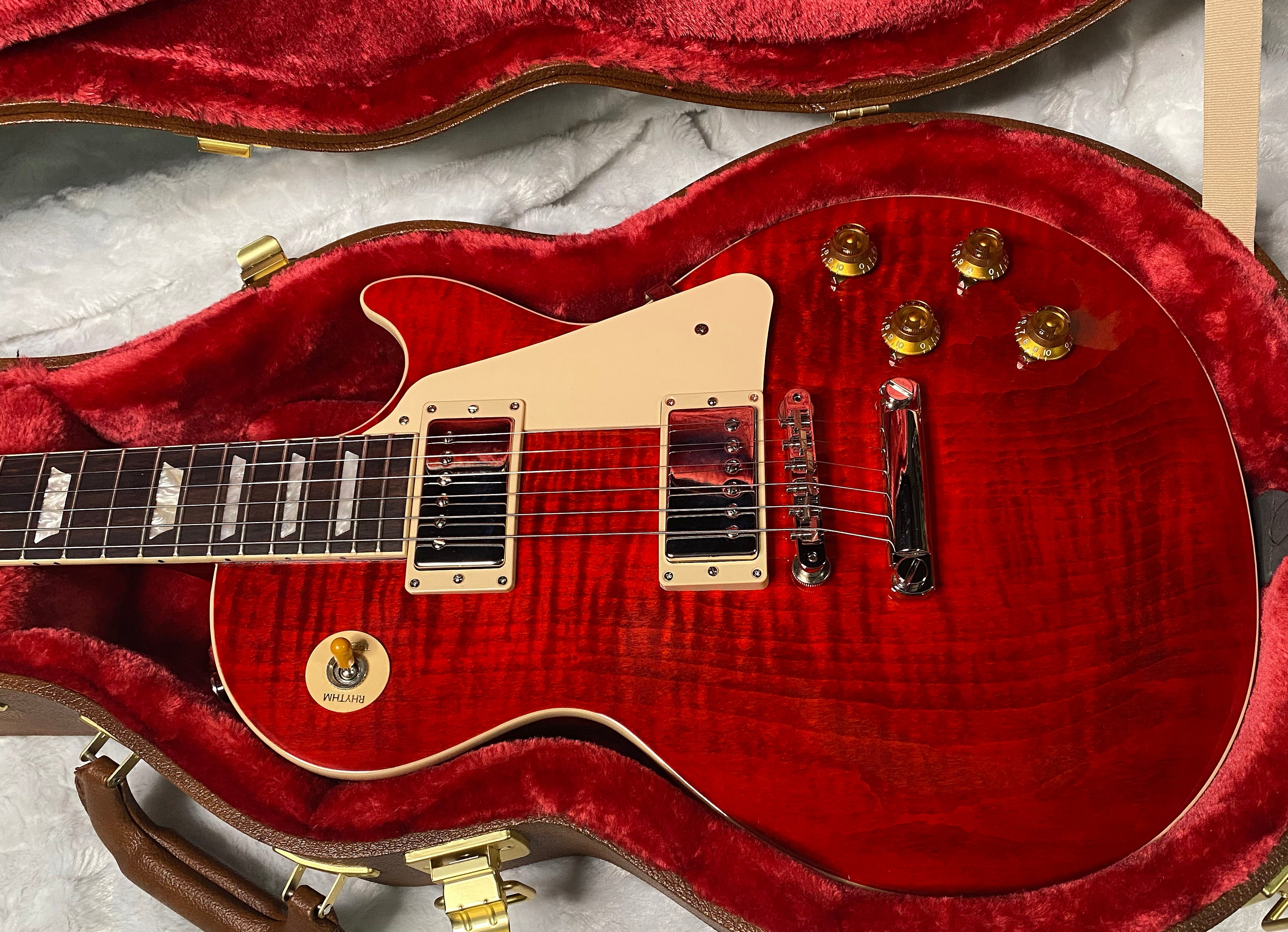 NEW ! Gibson Les Paul Standard '50s Sixties Cherry - Only 8.4 lbs - Amazing Flame Top - Authorized Dealer - G07436