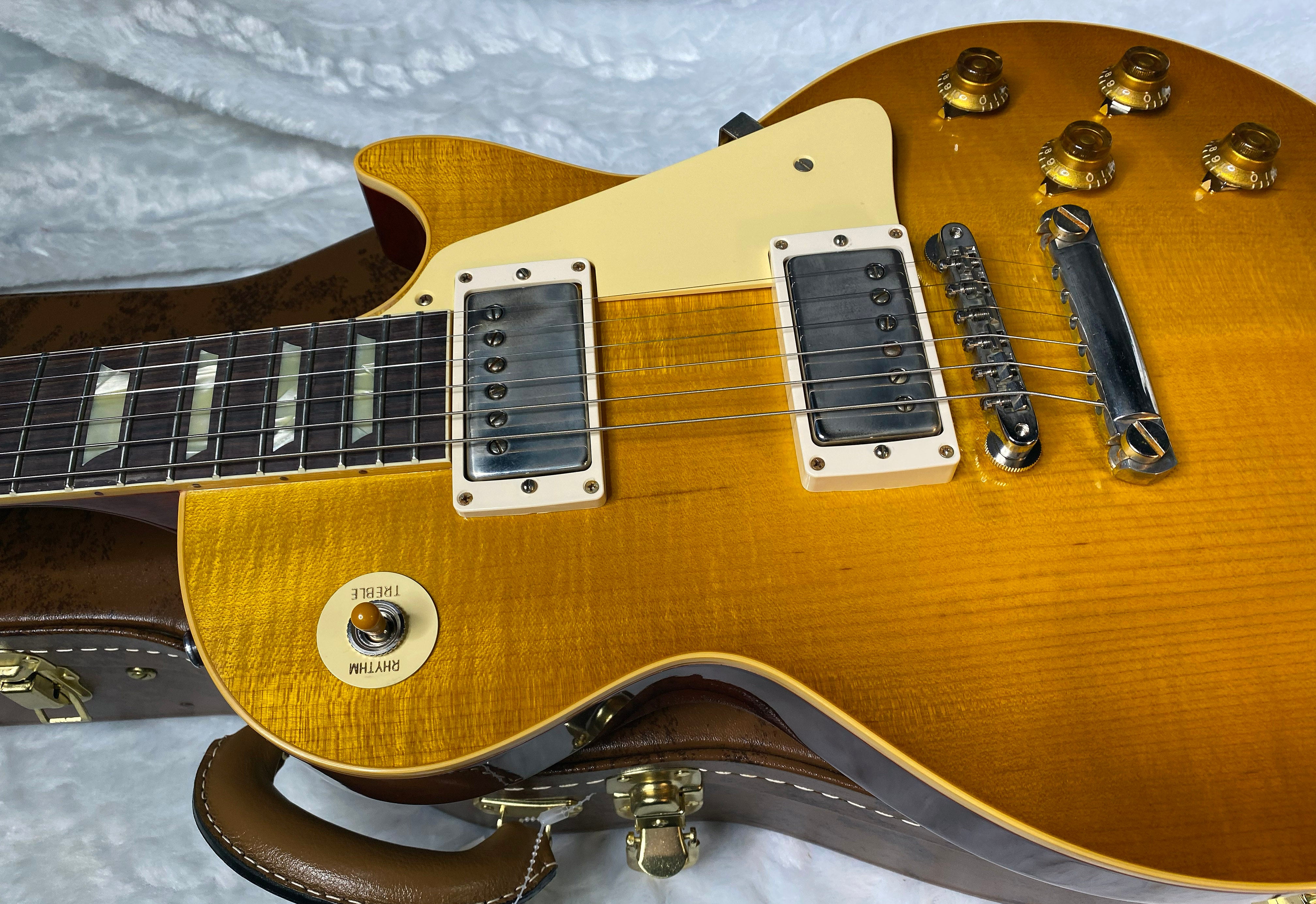 NEW ! Gibson Custom Shop '58 Les Paul Standard 1958 - Lemon Burst VOS - Nice Flame Top - Authorized Dealer -8.9lbs - G05997