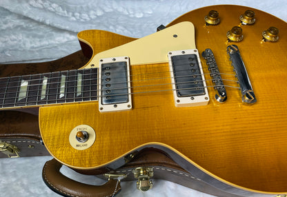 NEW ! Gibson Custom Shop '58 Les Paul Standard 1958 - Lemon Burst VOS - Nice Flame Top - Authorized Dealer -8.9lbs - G05997