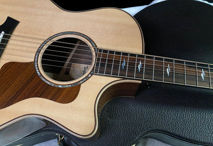 MINT! Taylor 814ce Acoustic-Electric Guitar - ES2 Electronics - 4.7lbs - Authorized Dealer - G07437