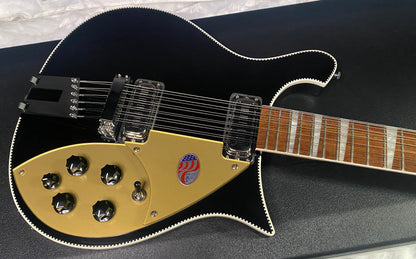 NEW! Rickenbacker 660/12 Jet Glo JG - 7.95lbs - 12-String - Authorized Dealer - G07442