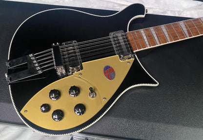 NEW! Rickenbacker 660/12 Jet Glo JG - 7.95lbs - 12-String - Authorized Dealer - G07442