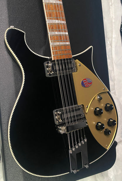 NEW! Rickenbacker 660/12 Jet Glo JG - 7.95lbs - 12-String - Authorized Dealer - G07442