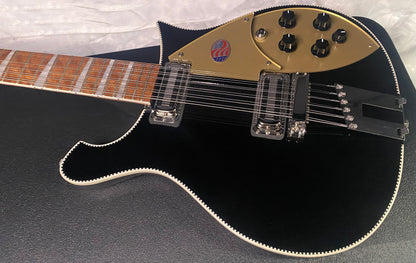 NEW! Rickenbacker 660/12 Jet Glo JG - 7.95lbs - 12-String - Authorized Dealer - G07442