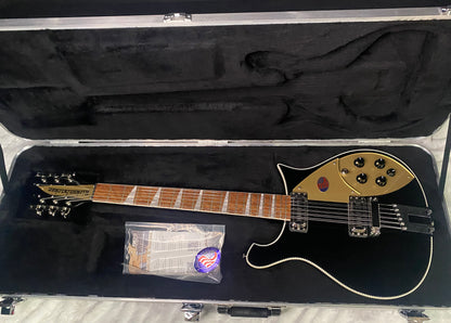 NEW! Rickenbacker 660/12 Jet Glo JG - 7.95lbs - 12-String - Authorized Dealer - G07442