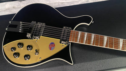 NEW! Rickenbacker 660/12 Jet Glo JG - 7.4lbs - 12-String - Authorized Dealer - G07441