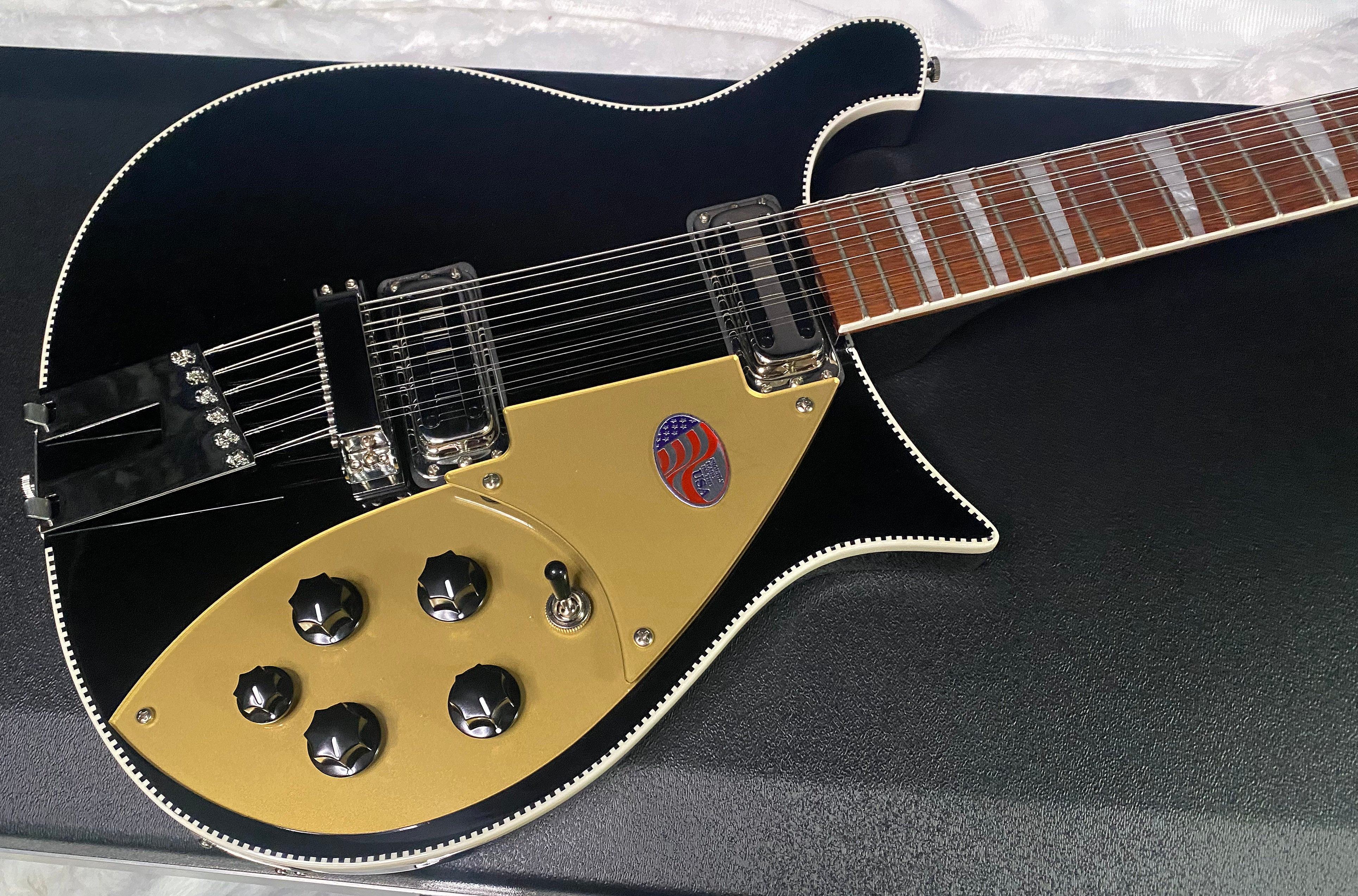 NEW! Rickenbacker 660/12 Jet Glo JG - 7.4lbs - 12-String - Authorized Dealer - G07441
