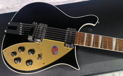 NEW! Rickenbacker 660/12 Jet Glo JG - 7.8lbs - 12-String - Authorized Dealer - G07443