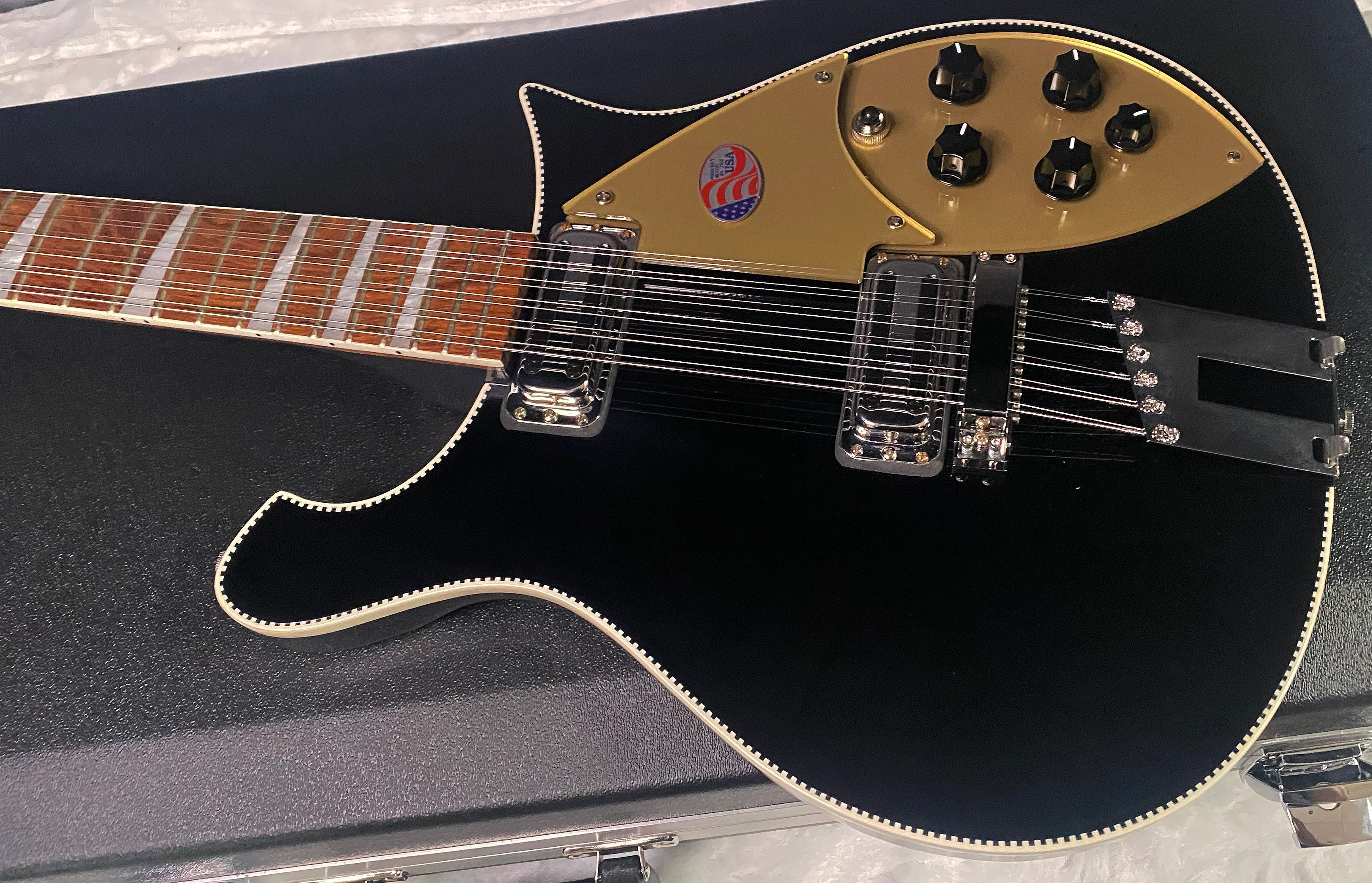 NEW! Rickenbacker 660/12 Jet Glo JG - 7.8lbs - 12-String - Authorized Dealer - G07443
