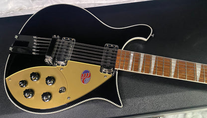 NEW! Rickenbacker 660/12 Jet Glo JG - 7.55lbs - 12-String - Authorized Dealer - G07440