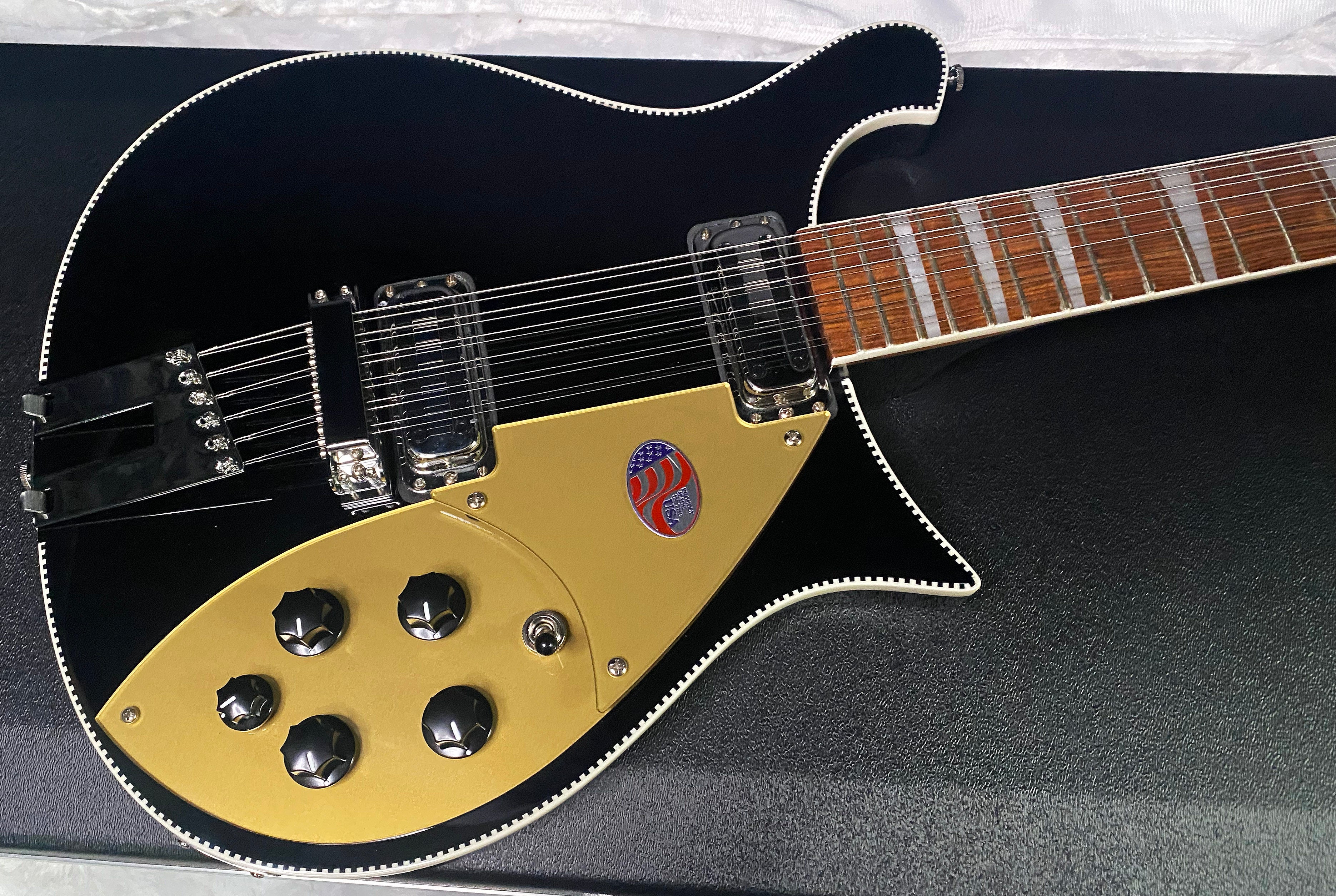 NEW! Rickenbacker 660/12 Jet Glo JG - 7.55lbs - 12-String - Authorized Dealer - G07440