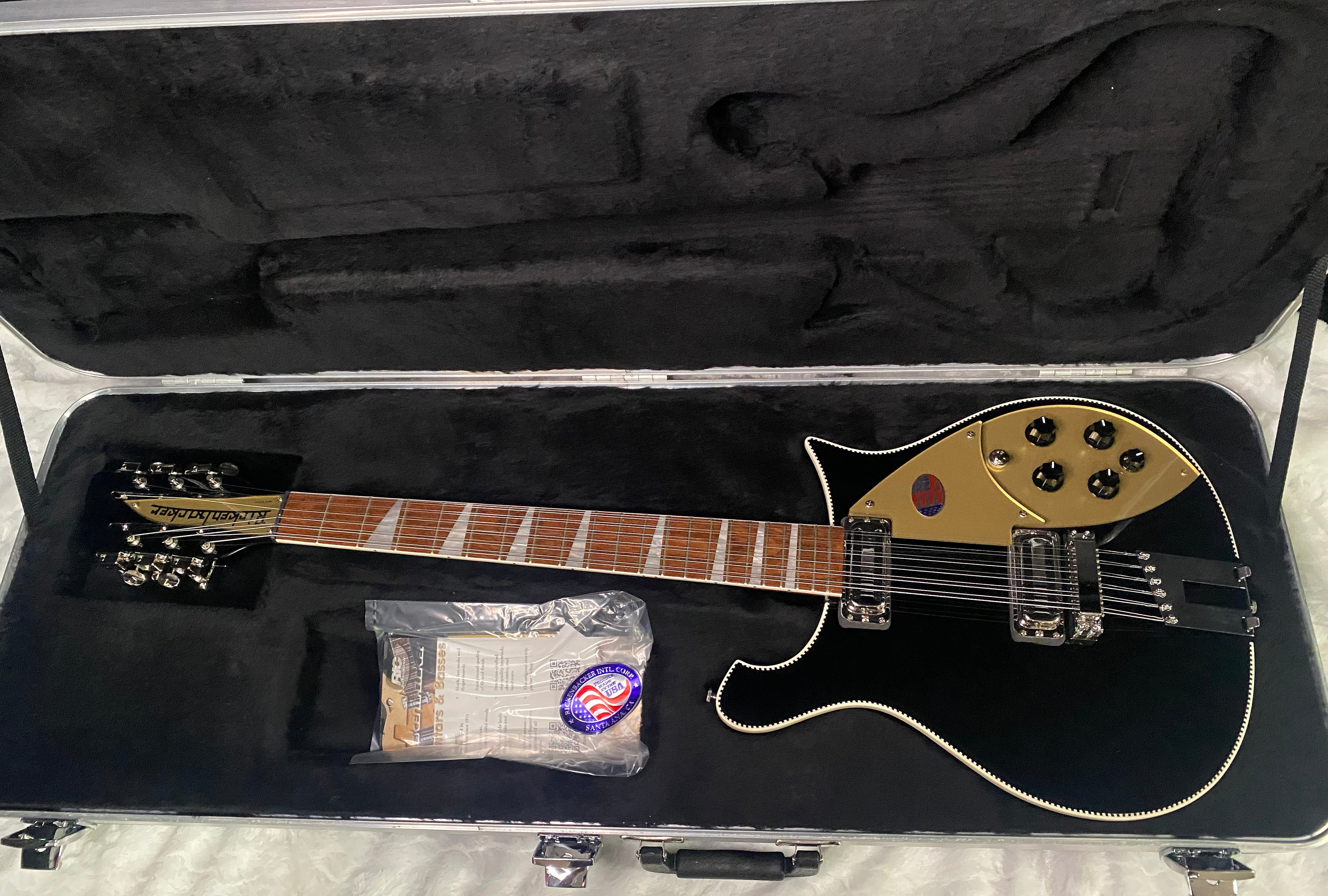 NEW! Rickenbacker 660/12 Jet Glo JG - 7.65lbs - 12-String - Authorized Dealer - G07444