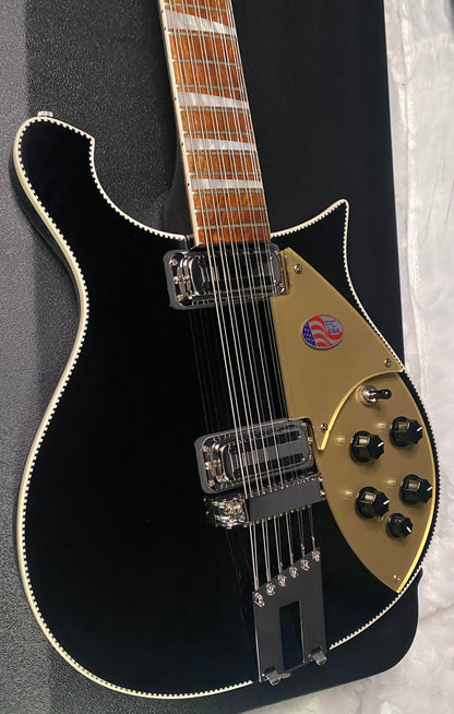 NEW! Rickenbacker 660/12 Jet Glo JG - 7.45lbs - 12-String - Authorized Dealer - G07439