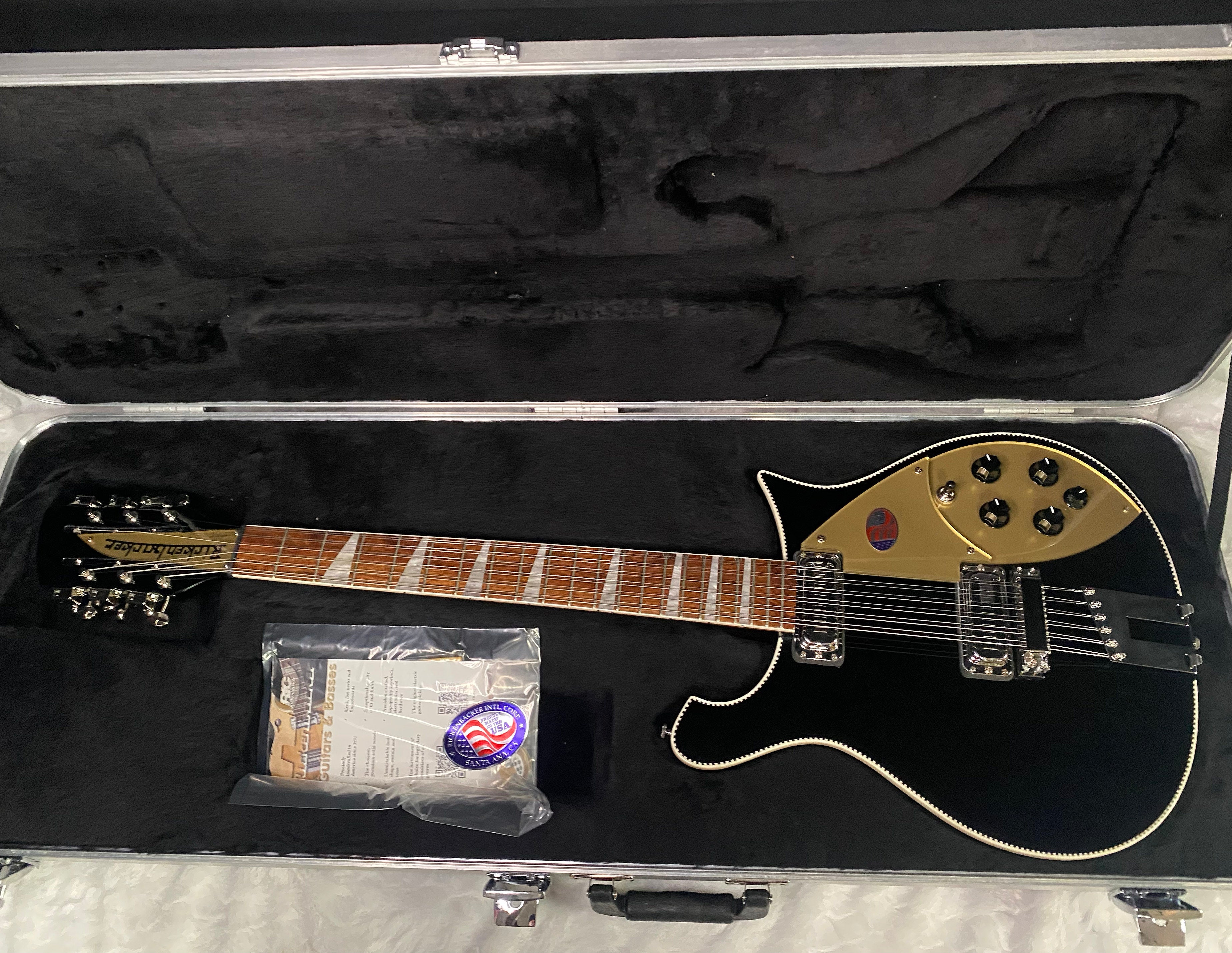 NEW! Rickenbacker 660/12 Jet Glo JG - 7.45lbs - 12-String - Authorized Dealer - G07439