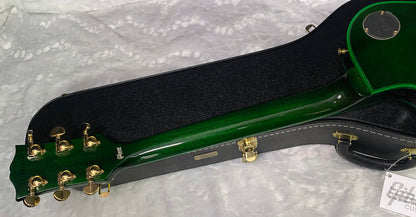 NEW! Gibson Dealer Select Custom Shop Les Paul Custom Green Widow AAA Figured Flame Top - Authorized Dealer - 9.7 lbs - G07456