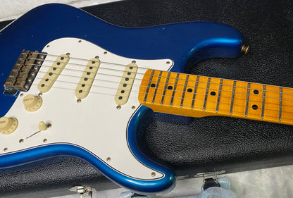 NEW! Fender Custom Shop Special Run '69 Stratocaster Journeyman Relic - Handwound P/U's - Aged Aquamarine Metallic - Reverse Headstock - 7.8lbs - Authorized Dealer - One OFF! SUPER RARE! G07462