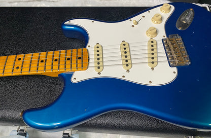 NEW! Fender Custom Shop Special Run '69 Stratocaster Journeyman Relic - Handwound P/U's - Aged Aquamarine Metallic - Reverse Headstock - 7.8lbs - Authorized Dealer - One OFF! SUPER RARE! G07462