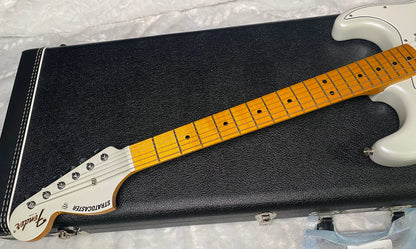 NEW! Fender Custom Shop Special Run '69 Stratocaster NOS Gloss Finish - Handwound P/U's - Frost White - Reverse Matching Headstock - 8.1 lbs - Authorized Dealer - RARE! G07463