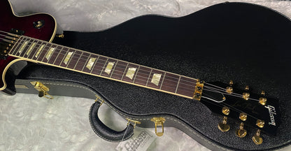 NEW! Gibson Custom Les Paul Axcess Standard Figured Top Floyd Rose Electric Guitar - Greatest Hits II - Authorized Dealer - Tri-Berry Burst - WOW! 8.5lbs - G07453