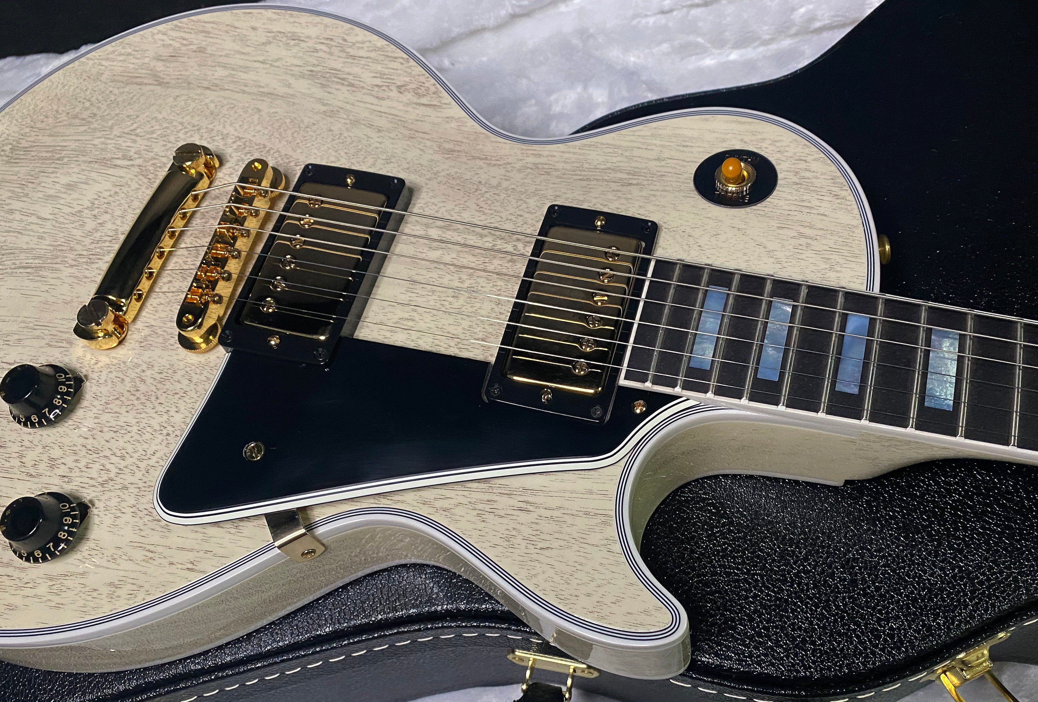 NEW! Gibson Les Paul Custom 1957 Reissue VOS - Custom Ordered in TV White - Custom Shop - 8.4 lbs - Authorized Dealer - G07458