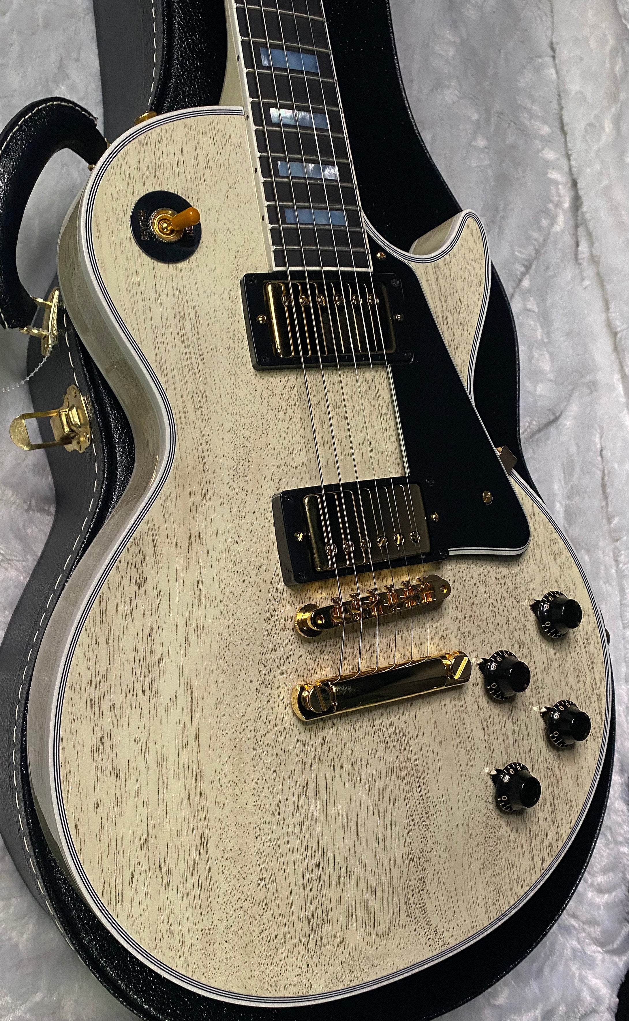 NEW! Gibson Les Paul Custom 1957 Reissue VOS - Custom Ordered in TV White - Custom Shop - 8.4 lbs - Authorized Dealer - G07458