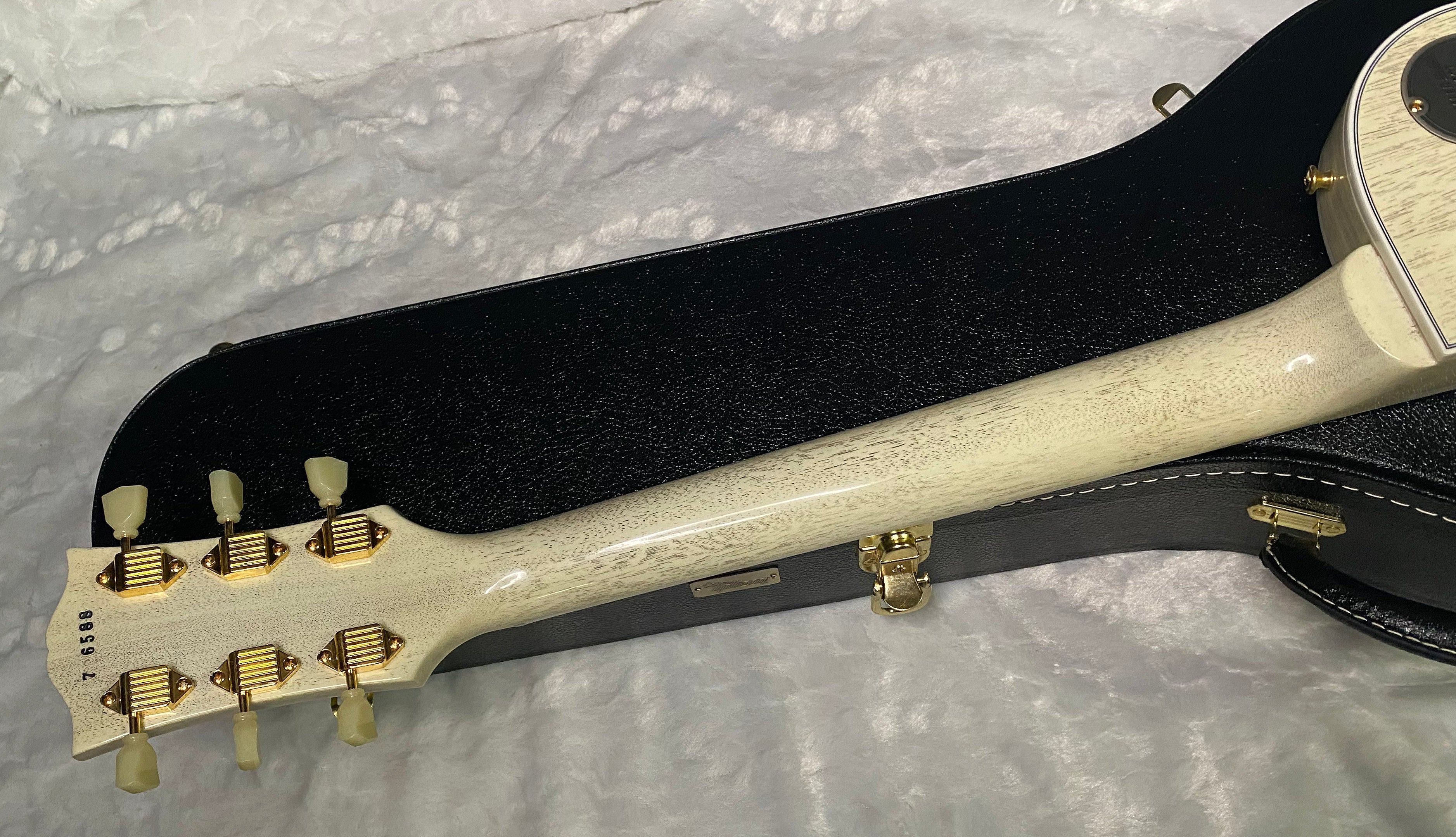 NEW! Gibson Les Paul Custom 1957 Reissue VOS - Custom Ordered in TV White - Custom Shop - 8.4 lbs - Authorized Dealer - G07458
