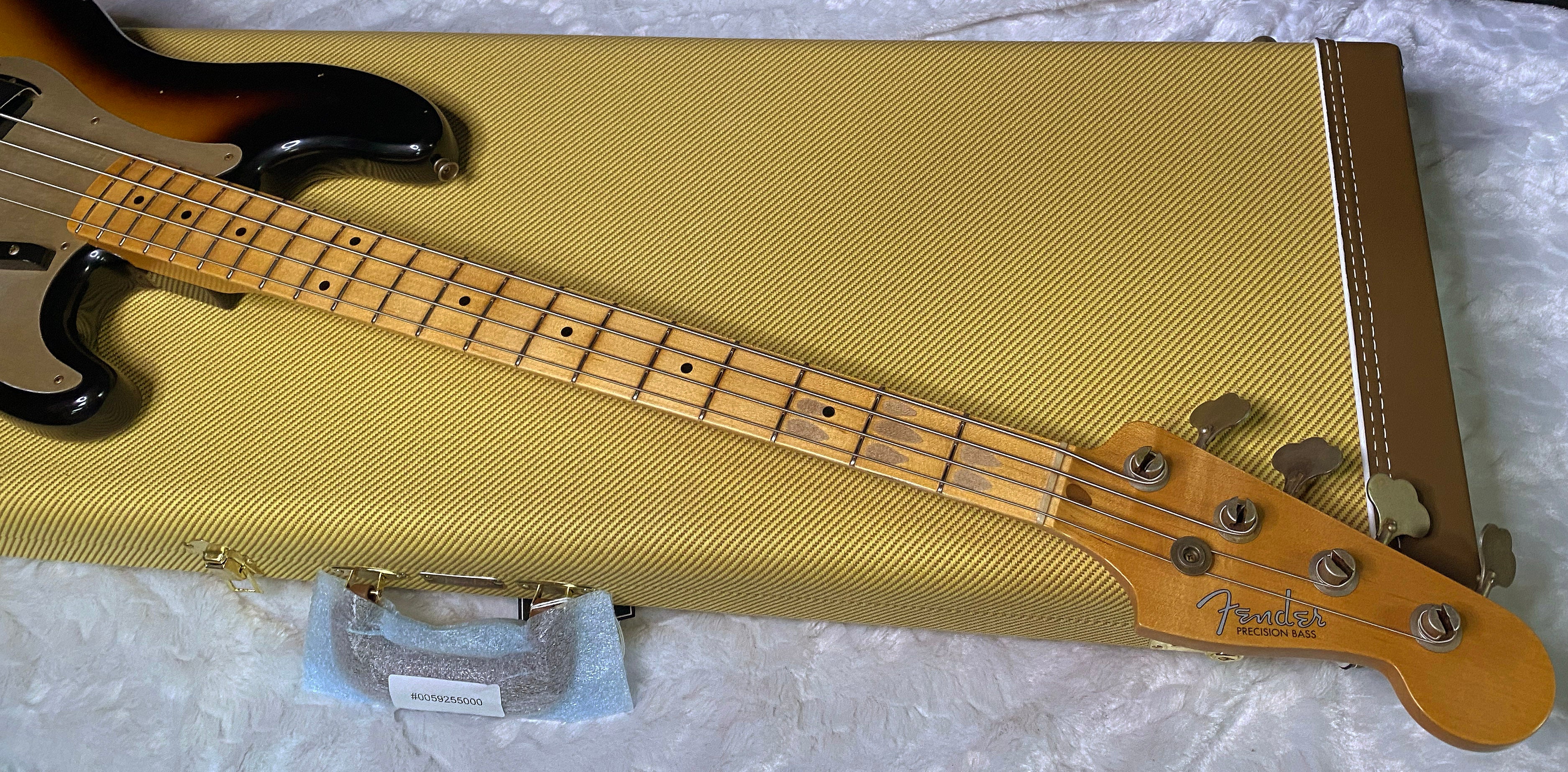NEW! Fender Custom Shop 1958 Precision Bass Journeyman Relic - 2-Tone Sunburst - Authorized Dealer - 8.8lbs - G07461