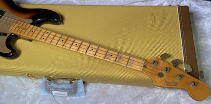 NEW! Fender Custom Shop 1958 Precision Bass Journeyman Relic - 2-Tone Sunburst - Authorized Dealer - 8.8lbs - G07461