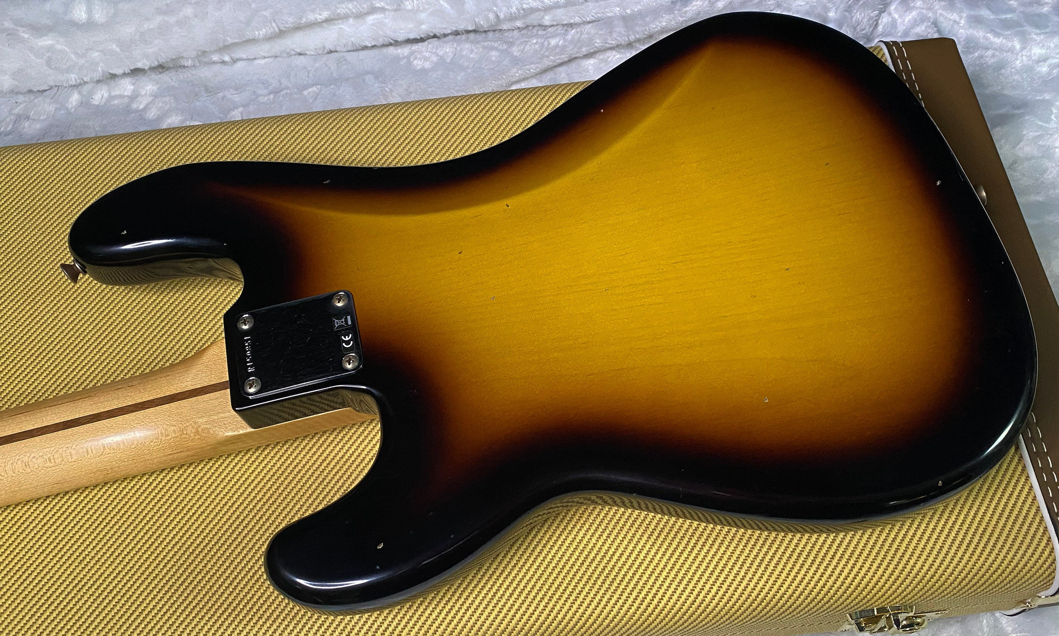 NEW! Fender Custom Shop 1958 Precision Bass Journeyman Relic - 2-Tone Sunburst - Authorized Dealer - 8.8lbs - G07461