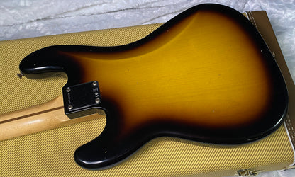 NEW! Fender Custom Shop 1958 Precision Bass Journeyman Relic - 2-Tone Sunburst - Authorized Dealer - 8.8lbs - G07461