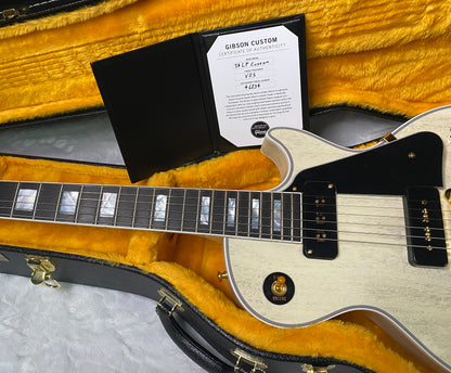 NEW ! Gibson Custom Shop Historic '54 Les Paul Custom Reissue Dealer Select - P-90's Staple Pick-Up - TV White - VOS - Authorized Dealer - Only 8.4 lbs - G07457