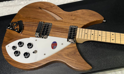 NEW! Rickenbacker 330W Walnut - Semi Hollow Electric Guitar - Authorized Dealer - 7lbs - G07465