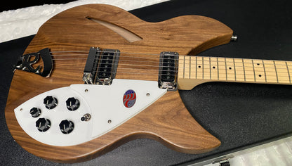 NEW! Rickenbacker 330W Walnut - Semi Hollow Electric Guitar - Authorized Dealer - 7lbs - G07465