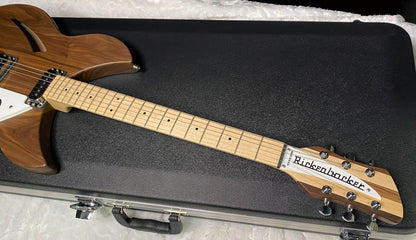 NEW! Rickenbacker 330W Walnut - Semi Hollow Electric Guitar - Authorized Dealer - 7lbs - G07465