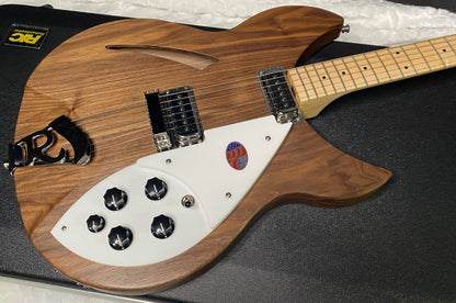NEW! Rickenbacker 330W Walnut - Semi Hollow Electric Guitar - Authorized Dealer - 7.1 lbs - G07464