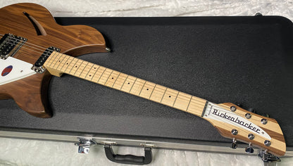 NEW! Rickenbacker 330W Walnut - Semi Hollow Electric Guitar - Authorized Dealer - 7.1 lbs - G07464