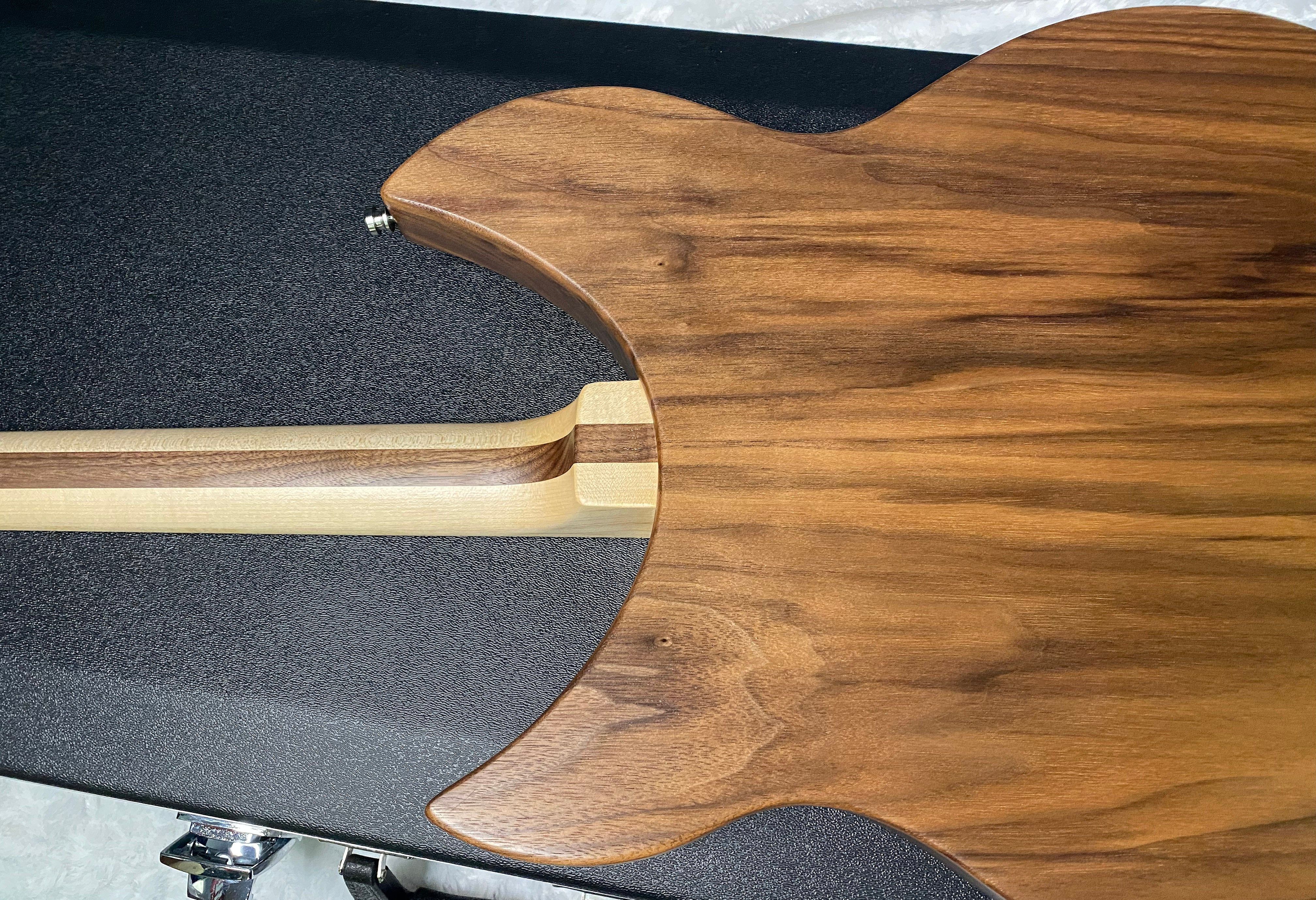 NEW! Rickenbacker 330W Walnut - Semi Hollow Electric Guitar - Authorized Dealer - 7.1 lbs - G07464