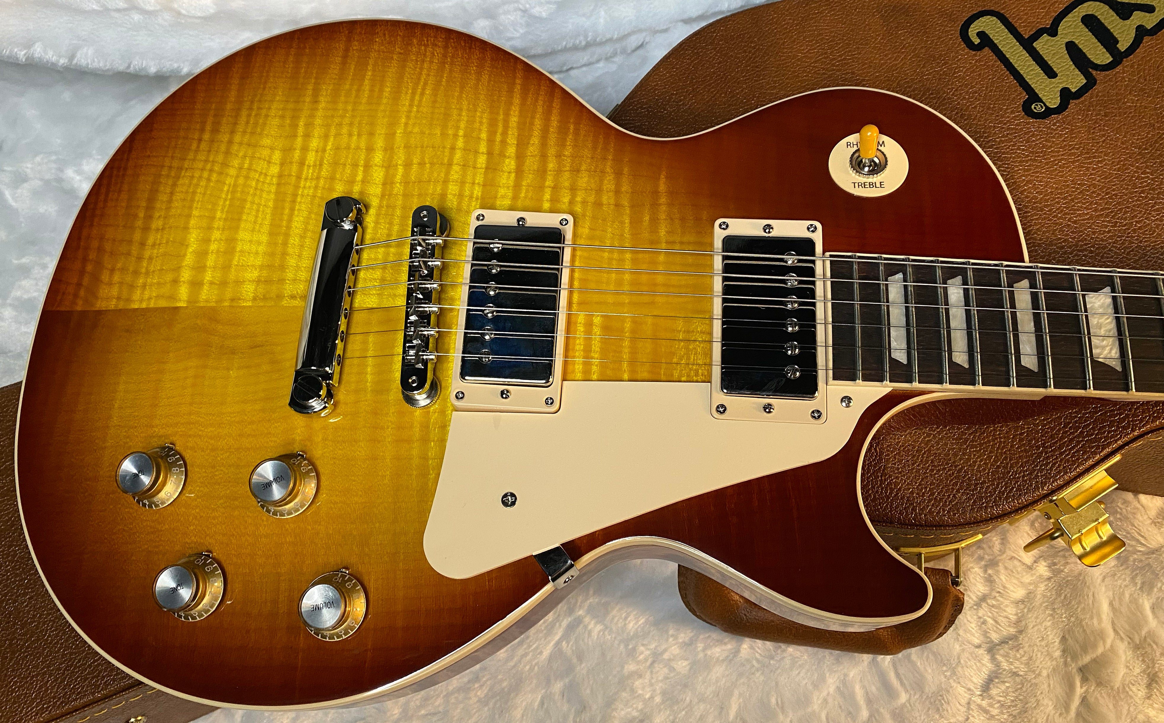 NEW! Gibson Les Paul 60's Standard Iced Tea - Authorized Dealer - Flame Maple Top - 9.2 lbs - G06035
