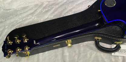 NEW! Gibson Dealer Select Custom Shop Les Paul Custom Blue Widow AAA Figured Flame Top - Authorized Dealer - 10.2lbs - G07460