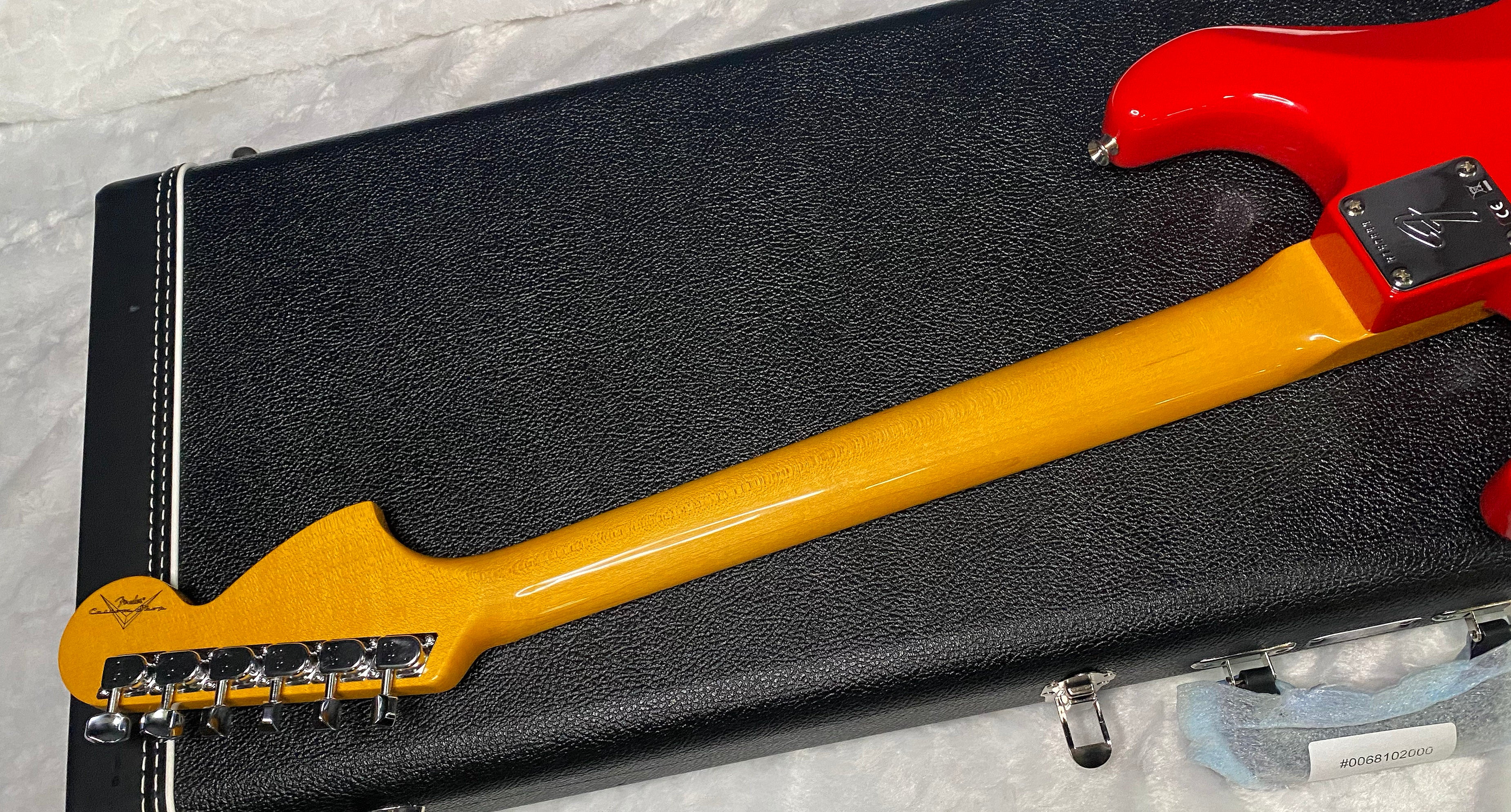 NEW! Fender Custom Shop Special Run '69 Stratocaster NOS Gloss Finish - Handwound P/U's - Hot Rod Red - Reverse Matching Headstock - 7.8 lbs - Authorized Dealer - SUPER RARE! G07471