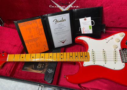 NEW! Fender Custom Shop Special Run '69 Stratocaster NOS Gloss Finish - Handwound P/U's - Hot Rod Red - Reverse Matching Headstock - 7.8 lbs - Authorized Dealer - SUPER RARE! G07471