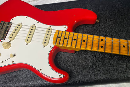 NEW! Fender Custom Shop Special Run '69 Stratocaster Journeyman Relic - Handwound P/U's - Aged Hot Rod Red - Reverse Headstock - 7.8lbs - Authorized Dealer - SUPER RARE! G07469